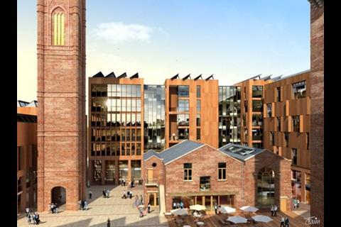 Isis' Tower Works scheme as part of regeneration of Holbeck Urban Village